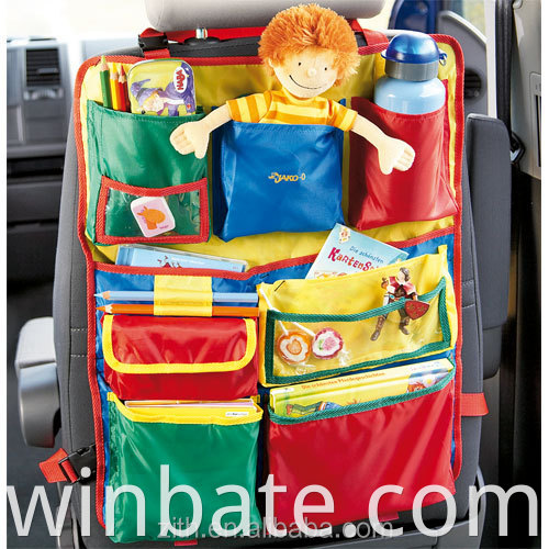 Günstiger Preis Autos Rücksitz Organizer für Kinderspielzeuge Kinder Auto Sitzer Back Organizer